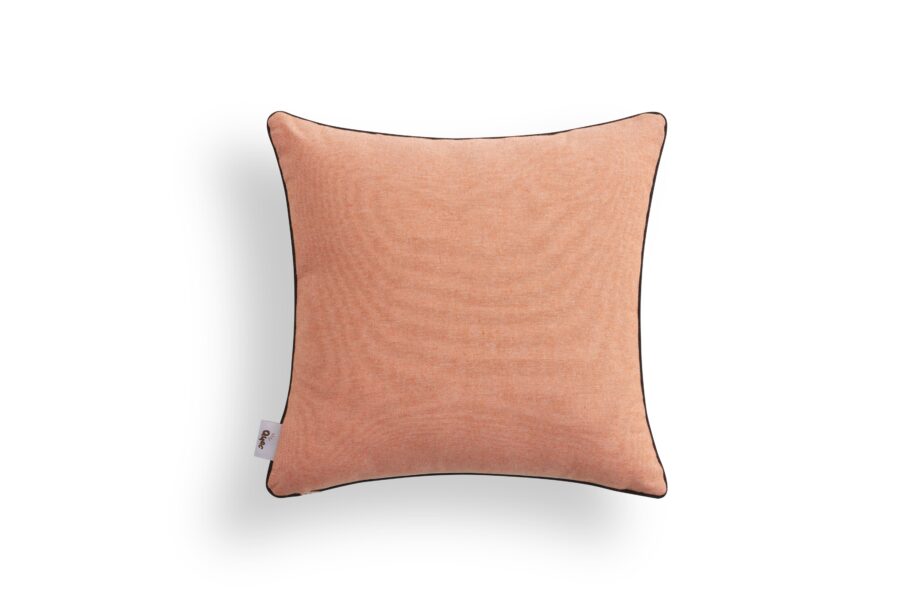 Cojin vichy Salmon