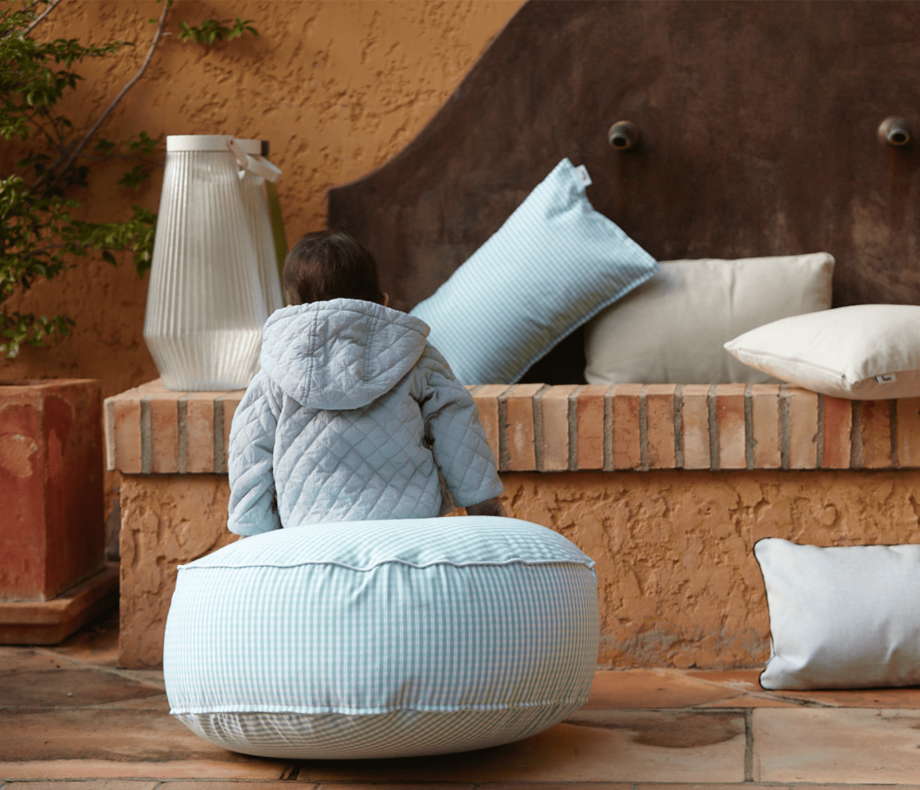 Cojin vichy infantil