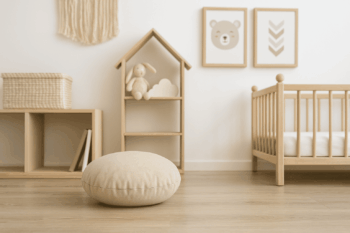 Cojín Redondo 40cm Ø - Beige